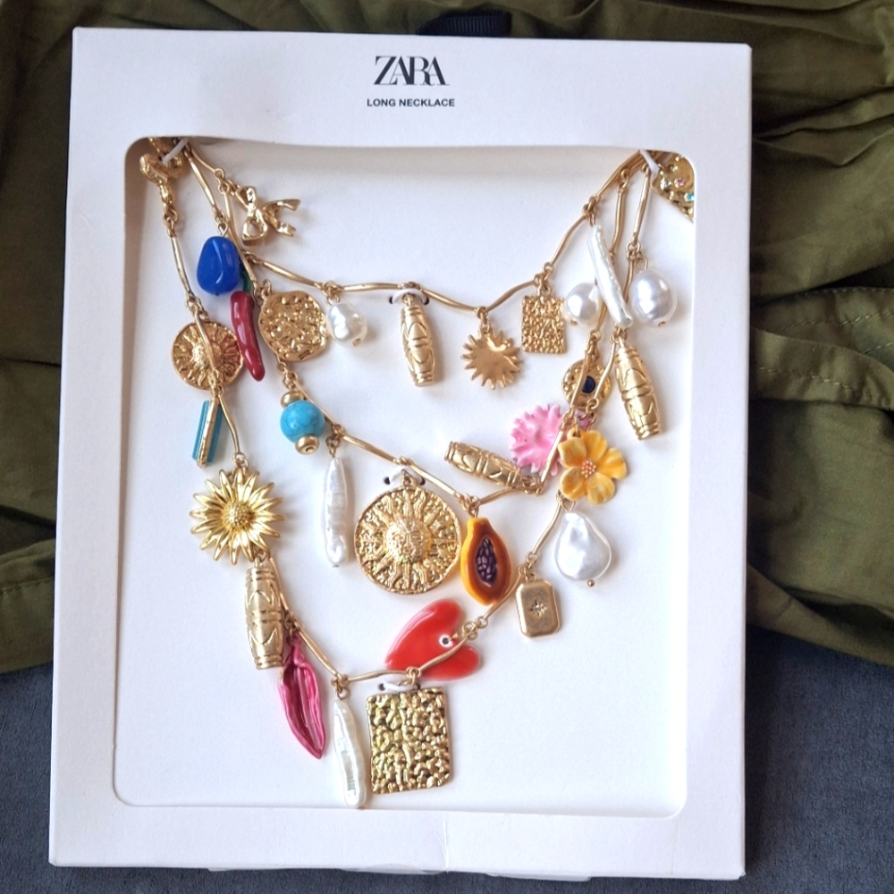 ZARA 3-PACK OF CHARM NECKLACES